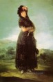 Portrait of Mariana Waldstein Romantic modern Francisco Goya